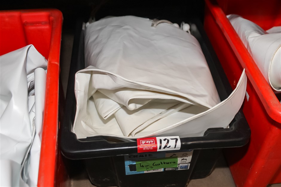 Baytex 4Mtrs Fete Marquee White Gutters