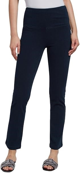 Lyssé Women's Denim Straight Leg, Indigo, Small