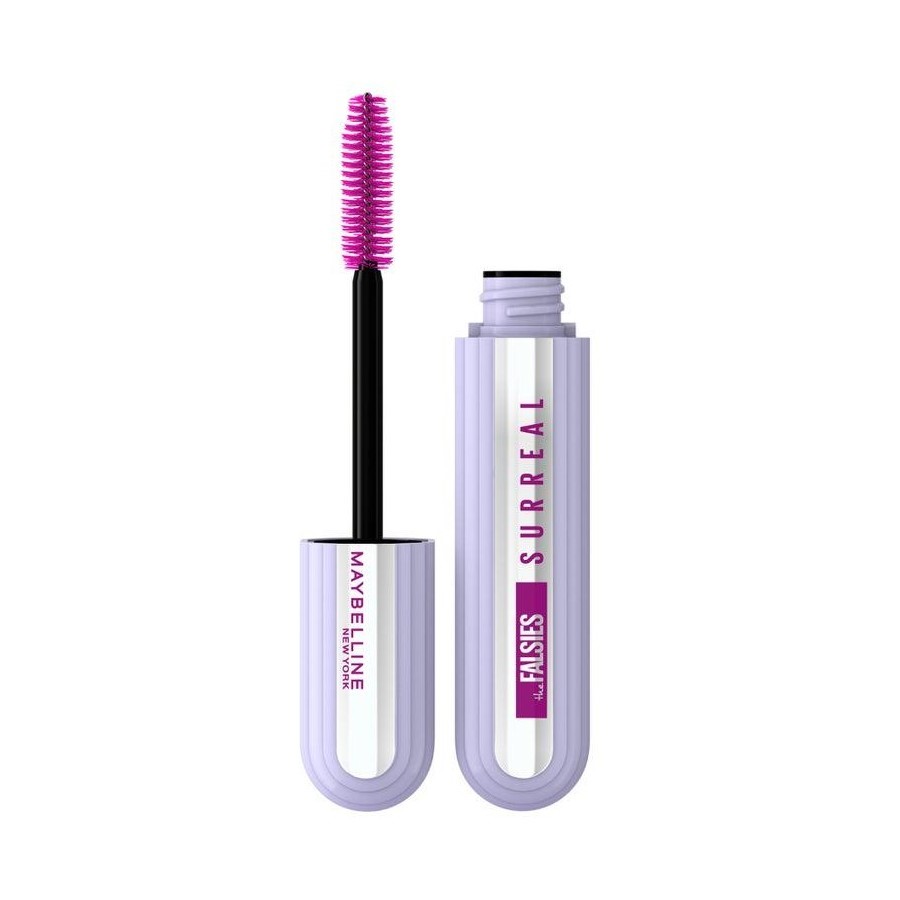 7 x MAYBELLINE The Falsies Surreal Mascara, Very Black (01), 10mL.