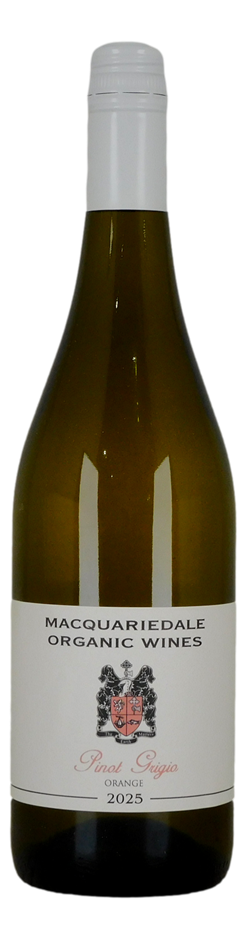 Macquariedale Organic Pinot Grigio 2025 (12x 750mL), Orange