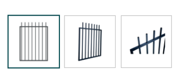Square Tube Picket Gate- Quantity Pack of 10