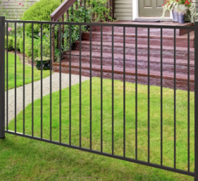 Square Flat Top Fence - Quantity Pack of 5