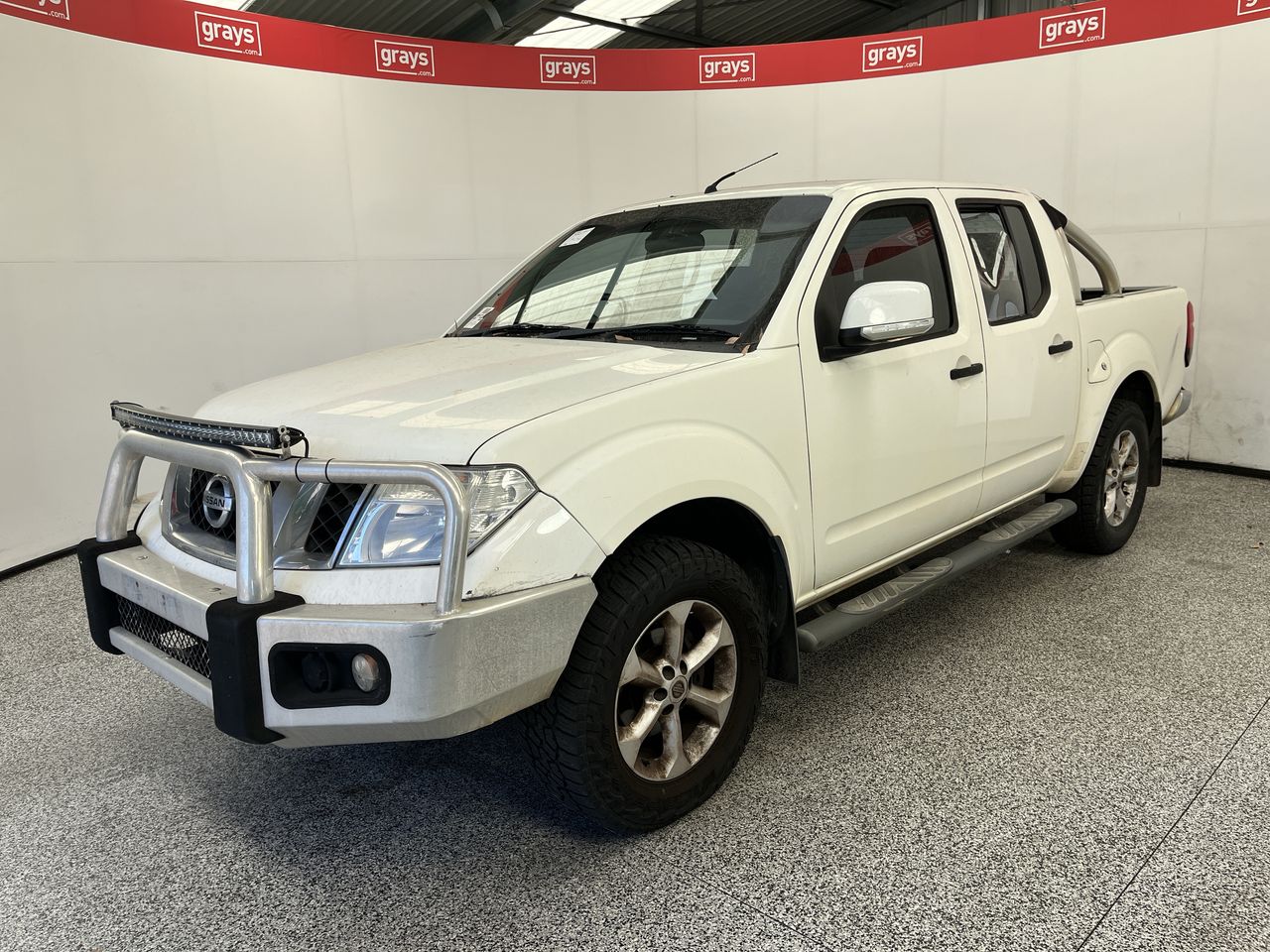 2013 Nissan Navara 4X4 ST D40 Turbo Diesel Manual Dual Cab