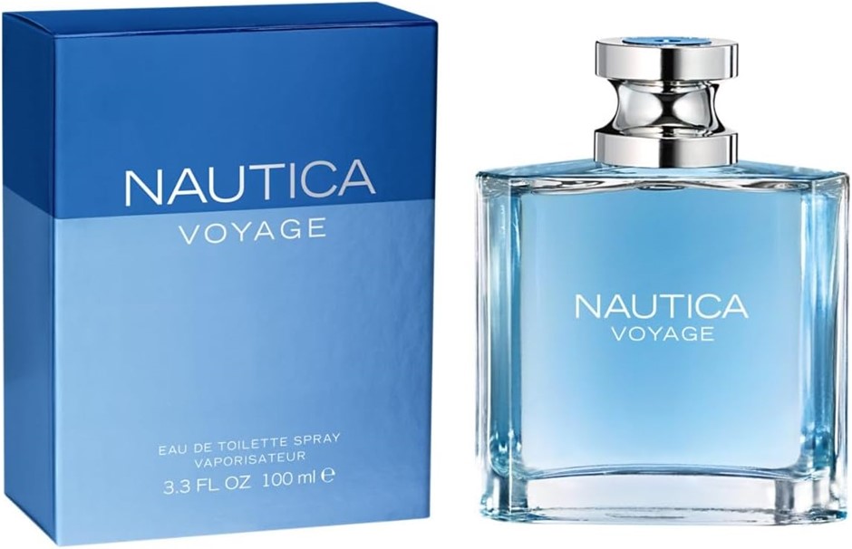 NAUTICA Voyage Eau De Toilette, 100mL. NB: slightly damaged packaging. Buy