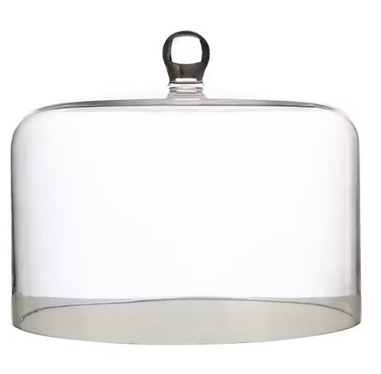 MAXWELL & WILLIAMS Diamante Straight Sided Cake Dome (26x20cm)