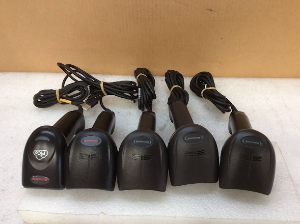 Honeywell Mixed Model Handheld Barcode Scanners (Lot of 5)