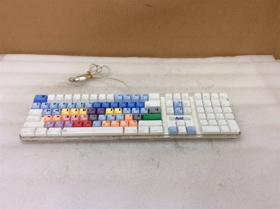 Apple A1048 White Wired USB Keyboard