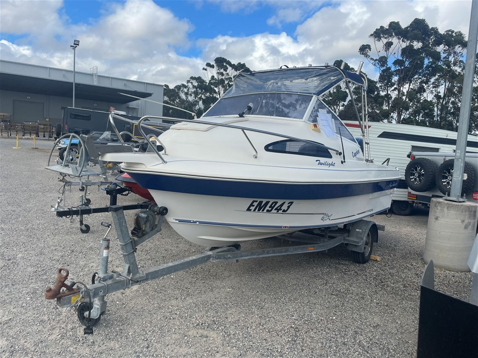 Kingfisher Fiberglass Boat