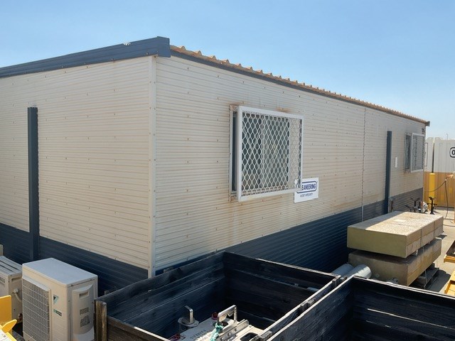 <p>APB Approx 10000 x 3030 x 3000mm Transportable Office</p>