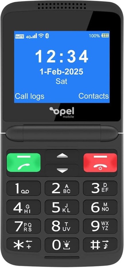OPEL MOBILE 4G Flipfold Cellular Phone.