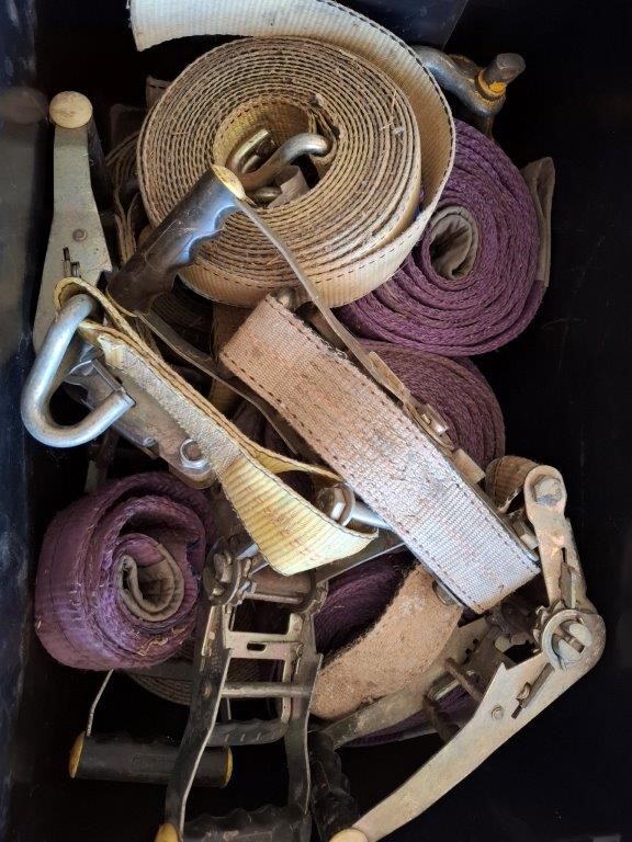 Various Ratchet and Lifting Straps