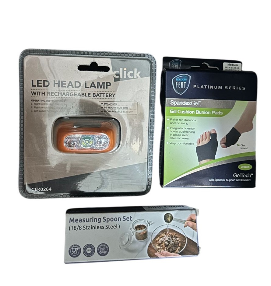 3x Assorted Products