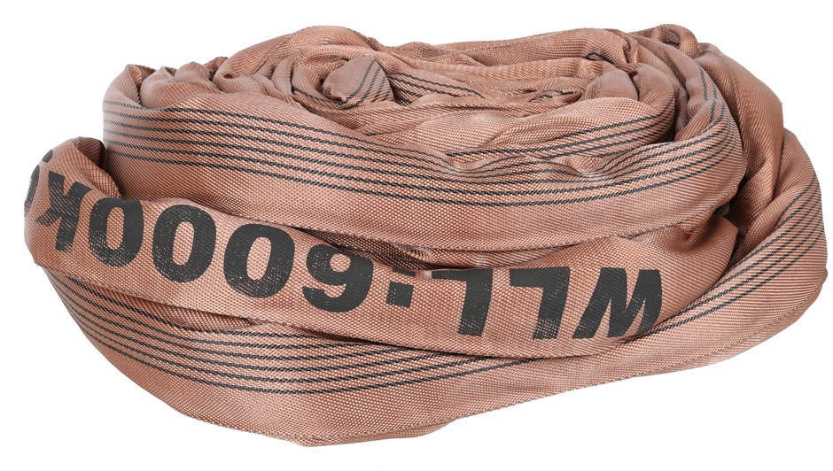 Round Lifting Sling, WLL 6,000kg x 6M (With Test Cert). Buyers Note - Disc