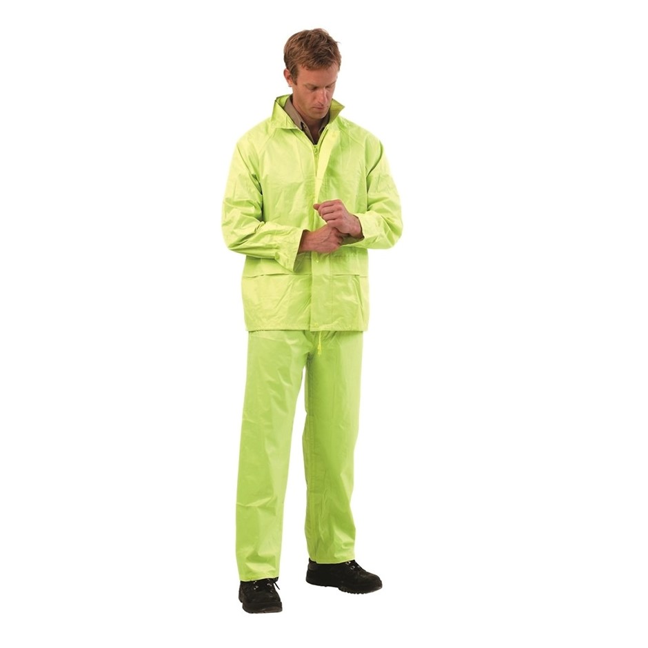 2 x PRO CHOICE Rain Suit - Jacket & Pants Set, Size 3XL, Fluro Yellow.  Buy