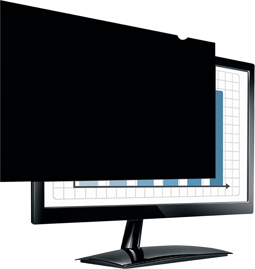 FELLOWES Privascreen Widescreen 16:9 Privacy Filter for 23-Inch Screen Size