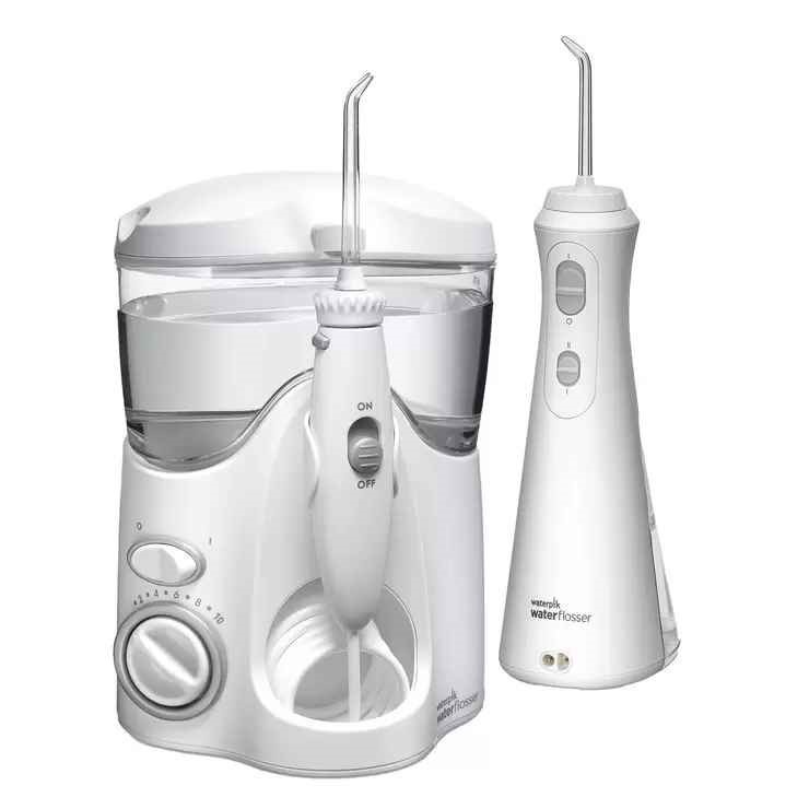 WATERPIK Ultra & Cordless Plus Waterflosser Pack. NB: Minor use.