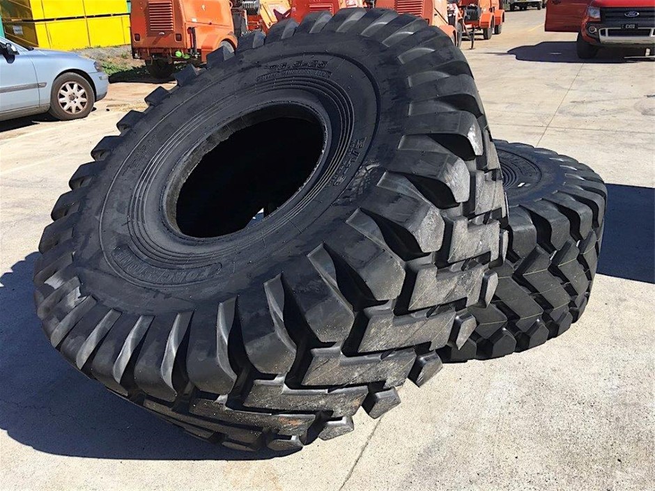 Quantity of 2 26.5-25 Earthmoving Tyres(Unused)