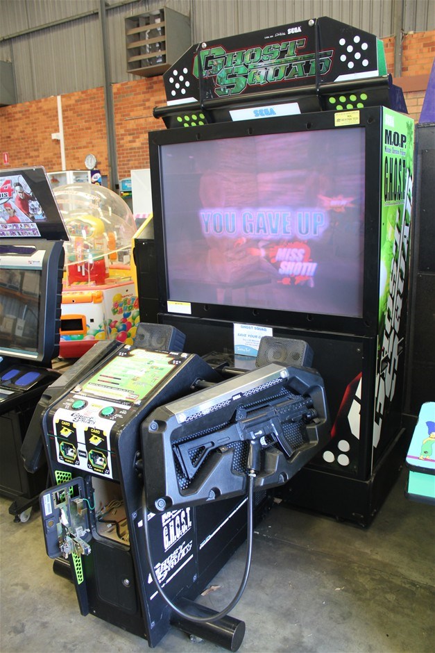 Sega Ghost Squad Arcade Shooting Game Auction (00149001626) Grays