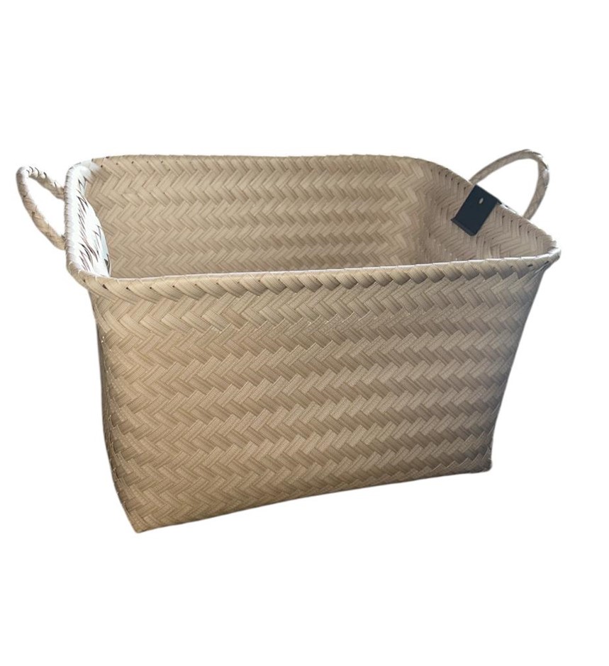 Natural Rectangle Basket