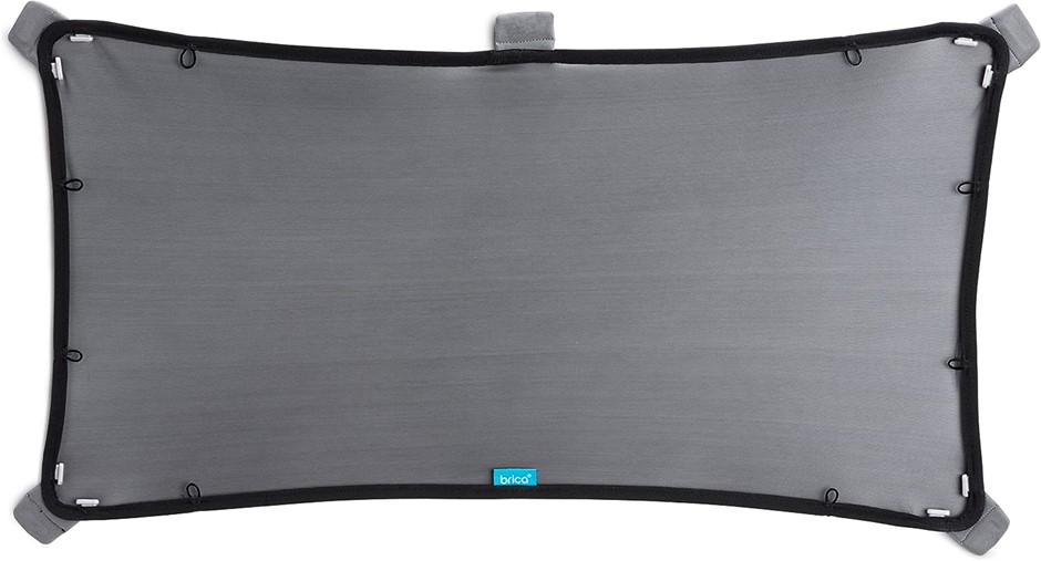 2 x MUNCHKIN Brica Magnetic Stretch to Fit Sun Shade, Black.