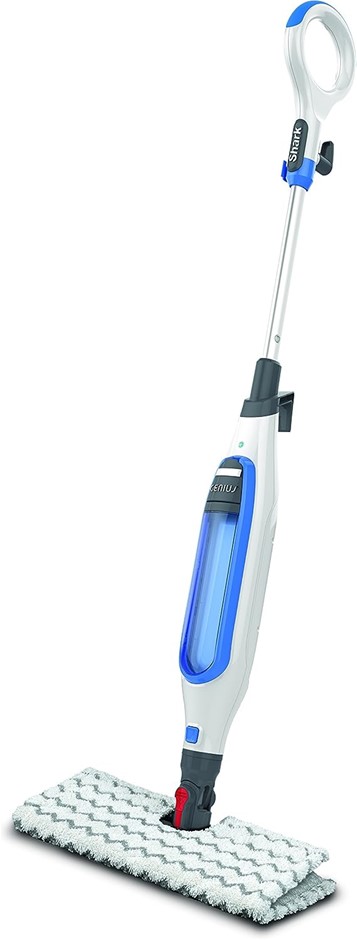 SHARK Klik and Flip Pocket Steam Mop (S6001), Blue & White.
