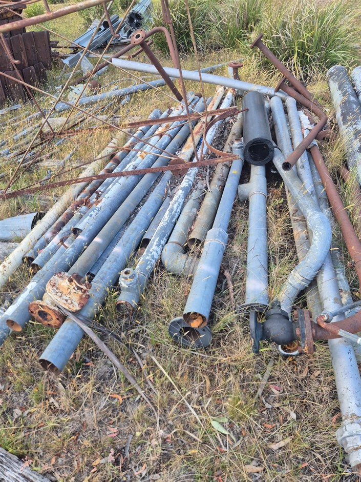 Quantity Heavy Steel Pipes