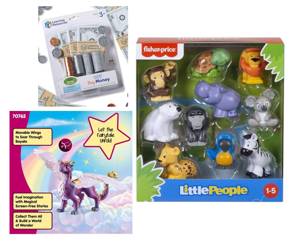 3 x Assorted Toys For Toddlers, 3Yrs+, Comprising: 1 x SCHLEICH Nightsky Dr