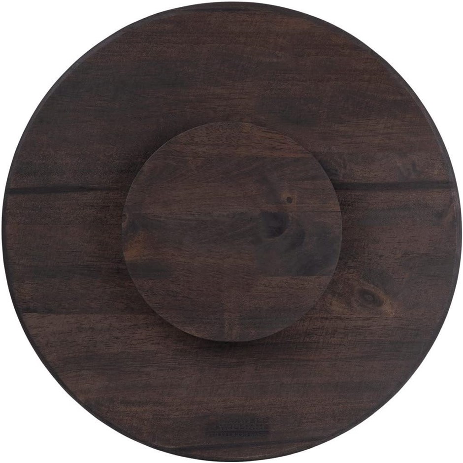 MAXWELL & WILLIAMS Graze Lazy Susan, Black, 40cm. NB: Minor scratches and d