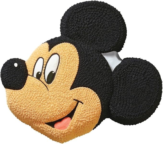 WILTON Disney Mickey Mouse Clubhouse Aluminum Birthday Cake Pan,Silver