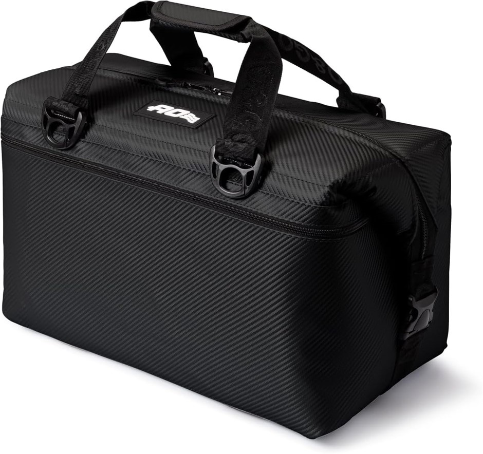 AO COOLERS Carbon Soft Cooler with High-Density Insulation, 36-Can Capacity