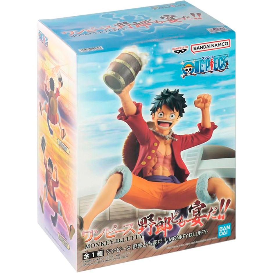 BANPRESTO One Piece It's A Banquet! Monkey.D.Luffy Figure