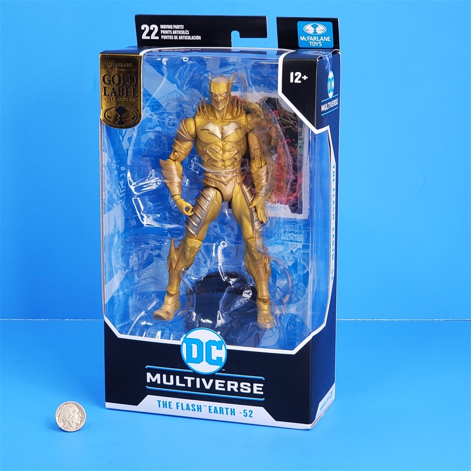 MCFARLANE TOYS DC Multiverse Gold Label Collection 'The Flash Earth - 52' F