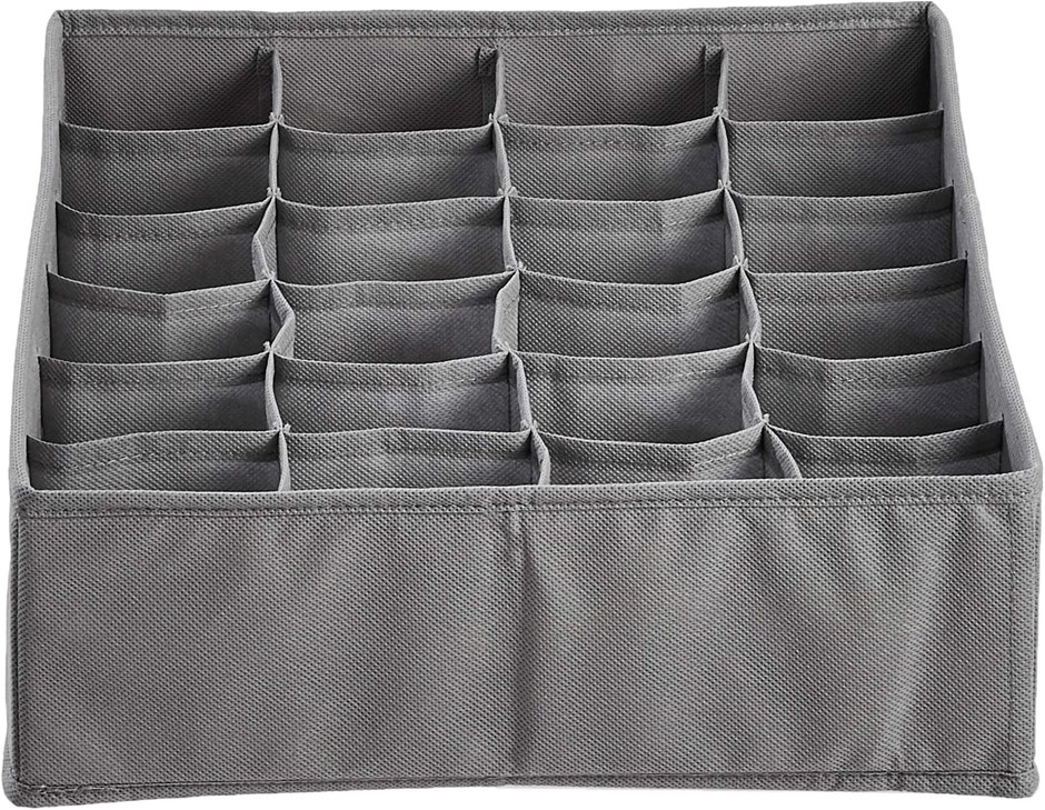 AMAZON BASICS Socks and Underwear Dresser Organizers, 2-Pack.
