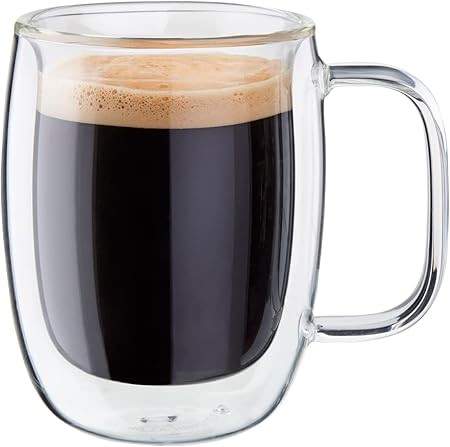 ZWILLING Glass J.A. Henckels Double Espresso Cup Set, Clear, 2-pc