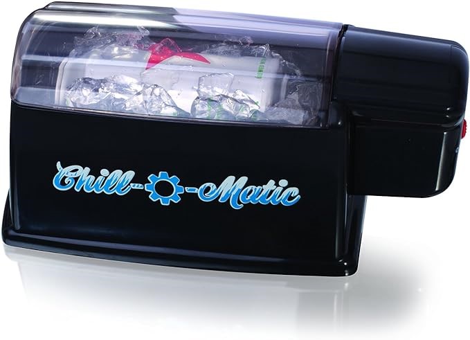 CHILL-O-MATIC Instant Beverage Cooler, Black