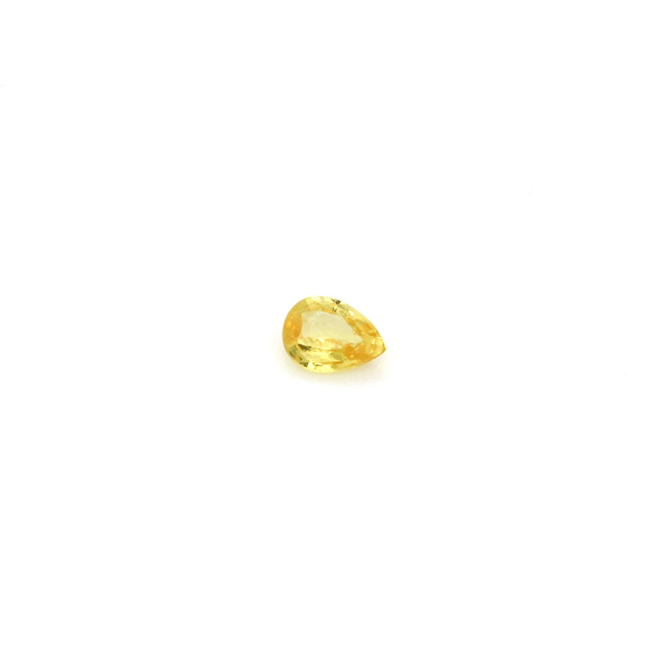 One Yellow Sapphire Gemstone