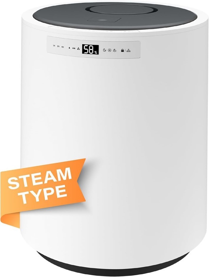 Y&O Steam Humidifier, 10L, for Large Room with Auto Shut Off.