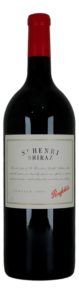 Penfolds St Henri Shiraz 2001 (1x 1.5L), Multi-regional, SA.