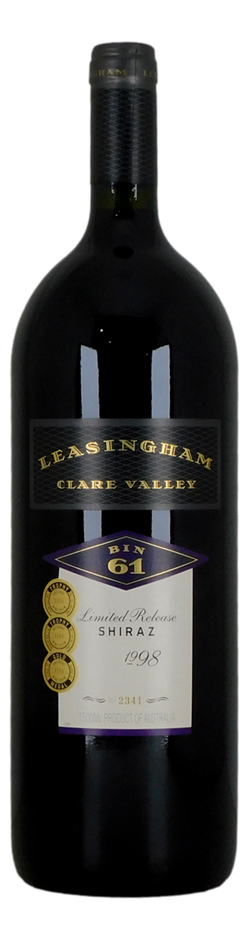 Leasingham Bin 61 Shiraz 1998 (1x 1.5L), Clare Valley