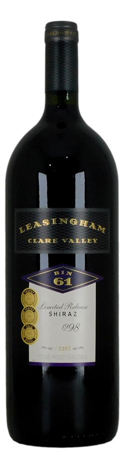 Leasingham Bin 61 Shiraz 1998 (1x 1.5L), Clare Valley