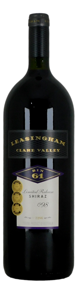 Leasingham Bin 61 Shiraz 1998 (1x 1.5L), Clare Valley
