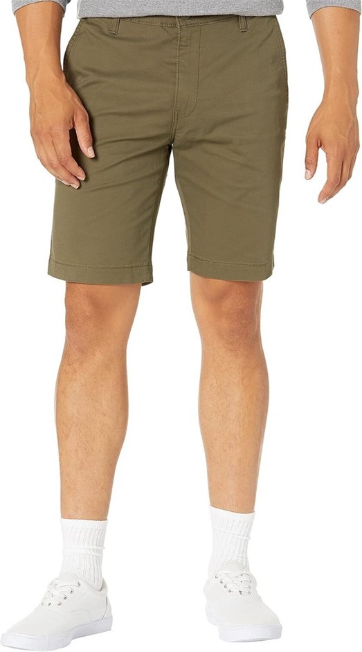 LEVI'S Men's XX Chino Shorts, Size 36, 98% Cotton, Olive Night (0057), 8522