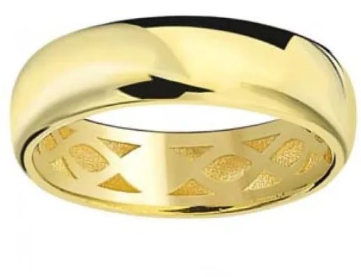 9K Yellow Gold PLAIN BAND