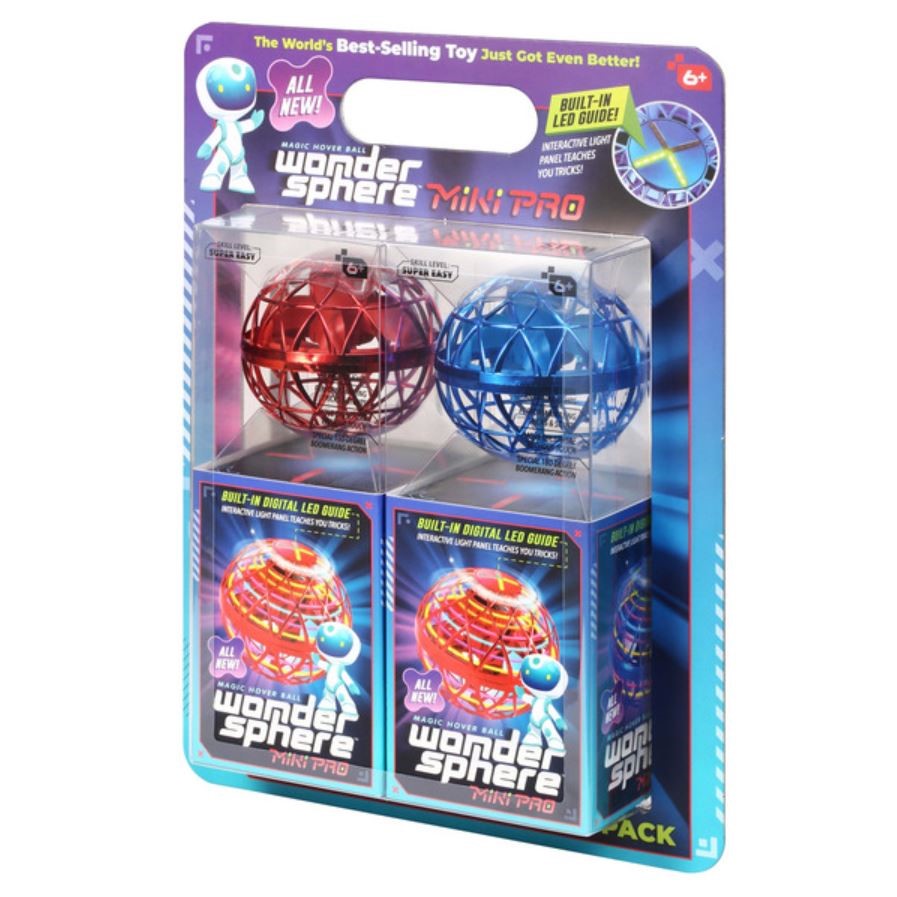 AMAX Wonder Sphere Mini Pro Blue & Red 2-Pack.