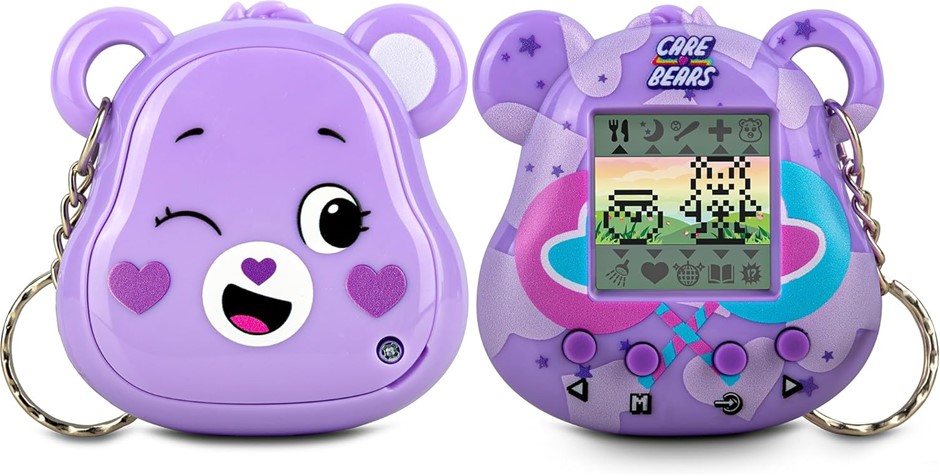 CARE BEARS Digital Pet - Share Bear Cyber Pet with Care Features, 1.4 Inch