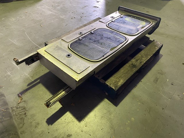 Camper Trailer Sliding Outdoor Kitchen Unit