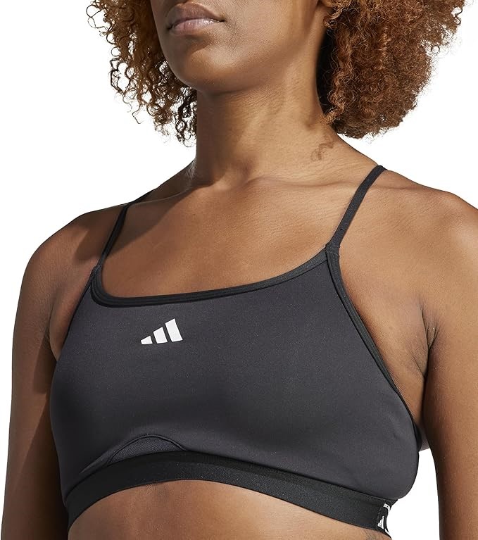 ADIDAS Performance Aeroreact Women's Light-Support Training Bra, Size Small
