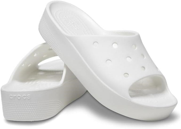 CROCS Women's Classic Platform Slide, Size 8