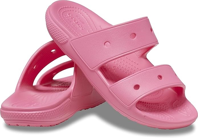 CROCS Unisex Adult Classic Sandal, Hyper Pink, US M10W12