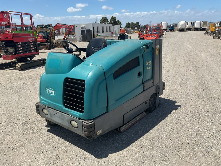 <p>Tennant Ride-on Sweeper/Scrubber</p>